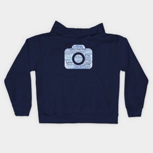 Plane Manufacturers on a Camera | Gift Kids Hoodie